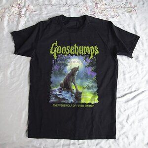 Goosebumps Werewolf Of Fever Swamp T-Shirt Retro Horror Book Fan Tee 92